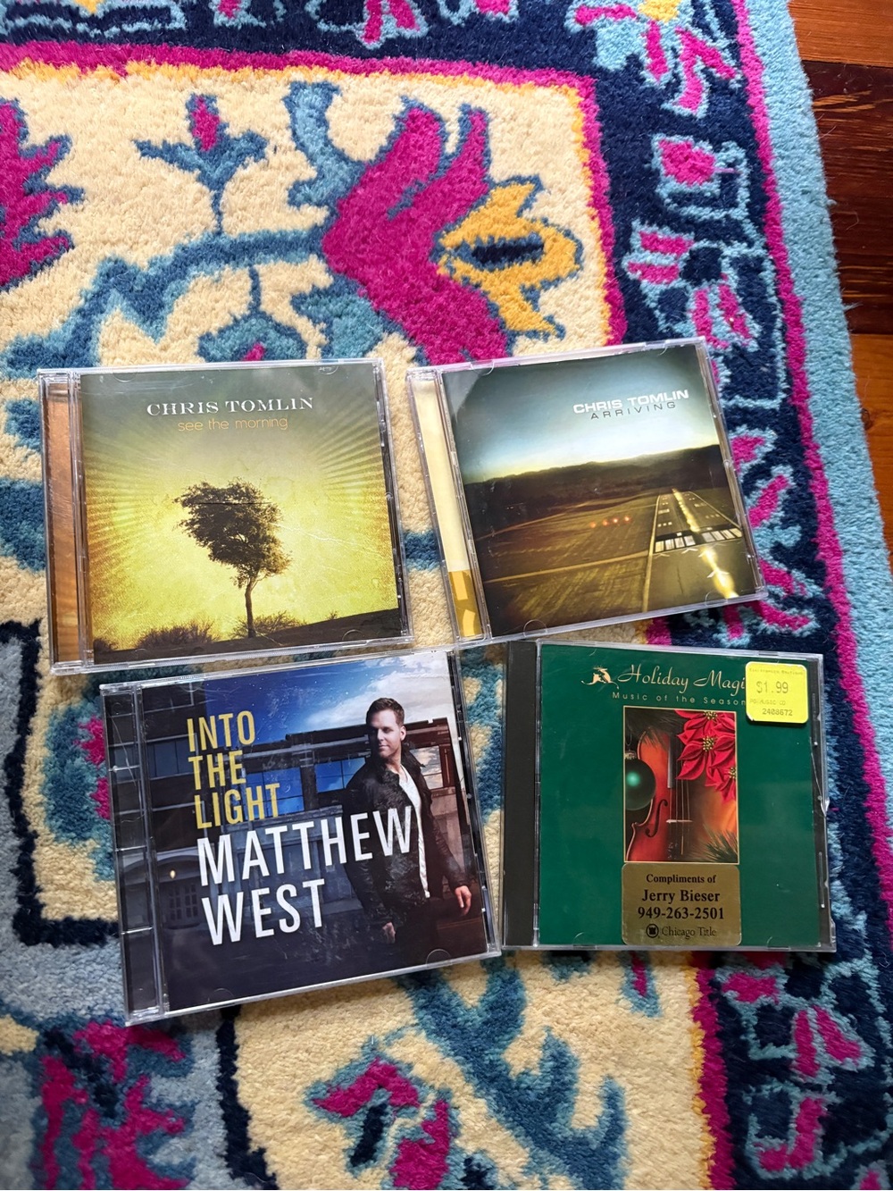 Christian worship CD bundle lot Chris Tomlin Matthew West music